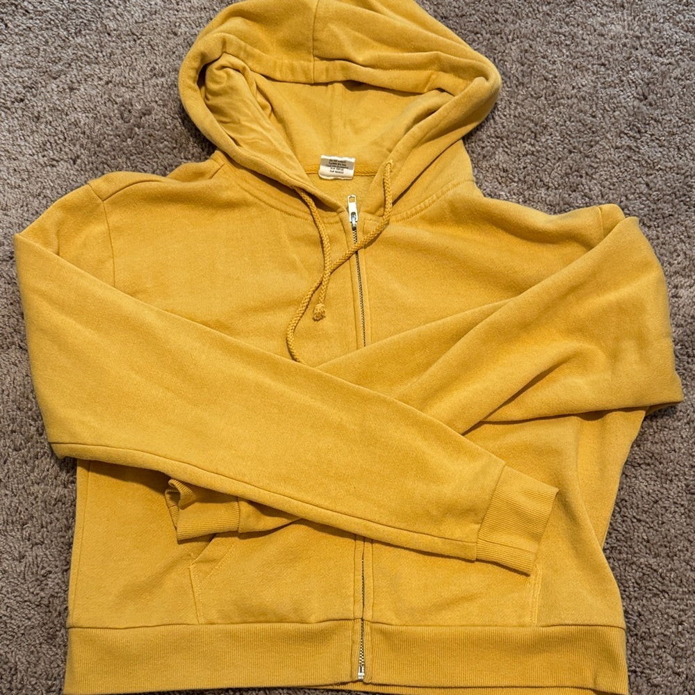 Full Tilt Mustard Yellow Hoodie